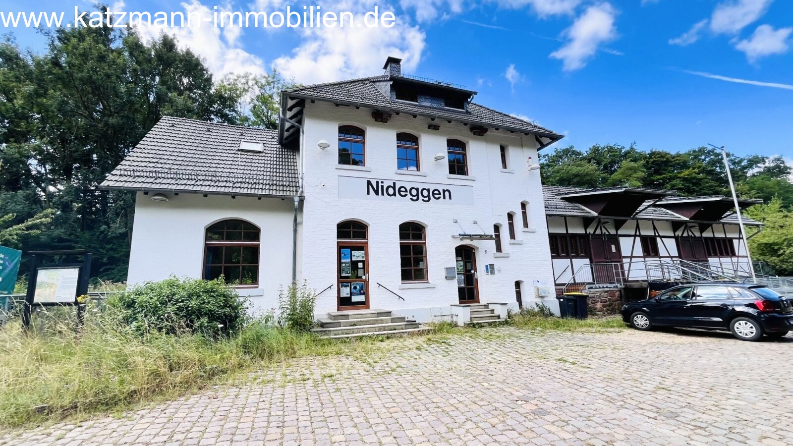 Freistehendes Haus in solider Bauweise, viel Potential u. 687 m² Grundstück zu verkaufen – nur 2 Fußminuten zum Bahnhof