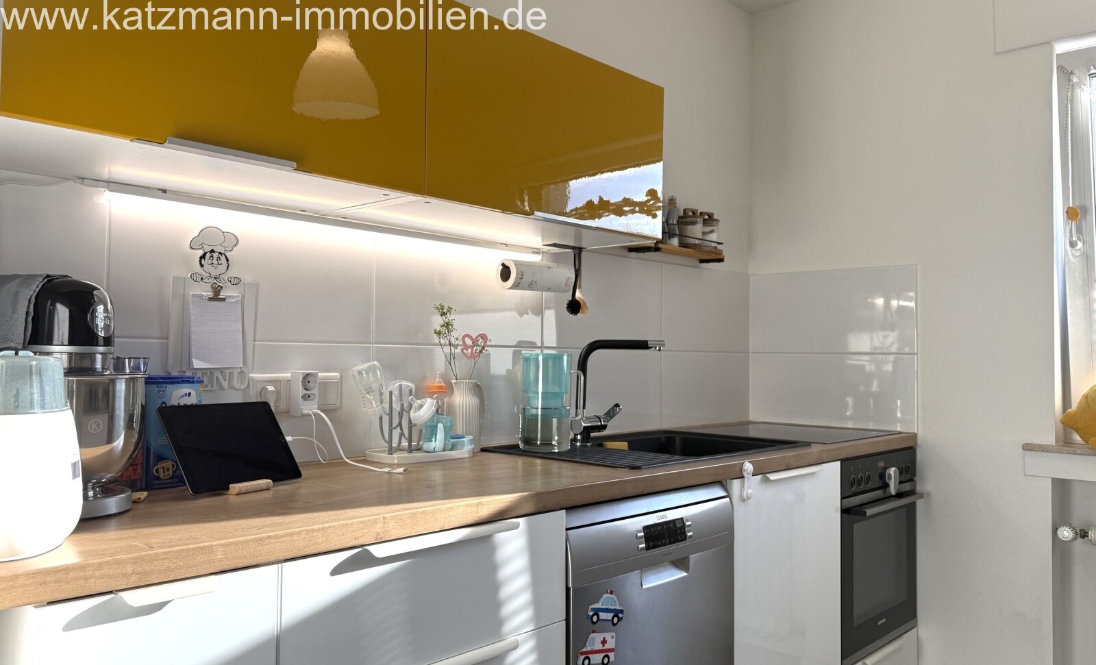 Modernisierte 4-Zimmer-EG-Wohnung mit Ruhe-Terrasse in zentraler Lage zu verkaufen