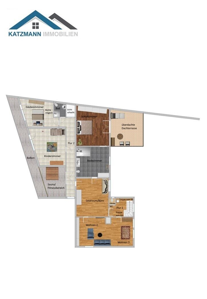 Doppelte Chance: Zwei Gebäude mit Wohnhaus, Ferienwohnung, Arztpraxis und Doppelgarage