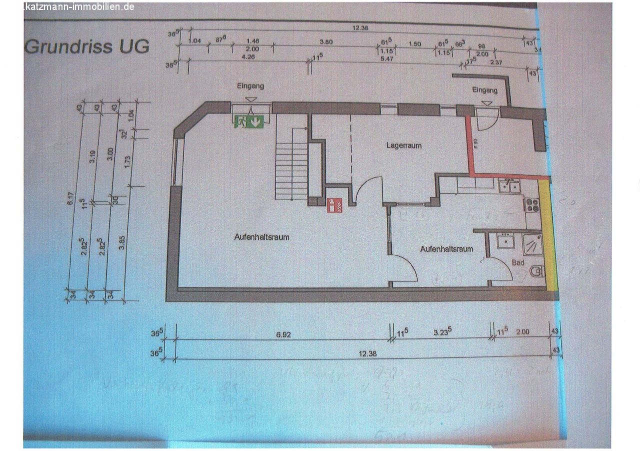 Untergeschossgrundriss Untergeschossgrundriss