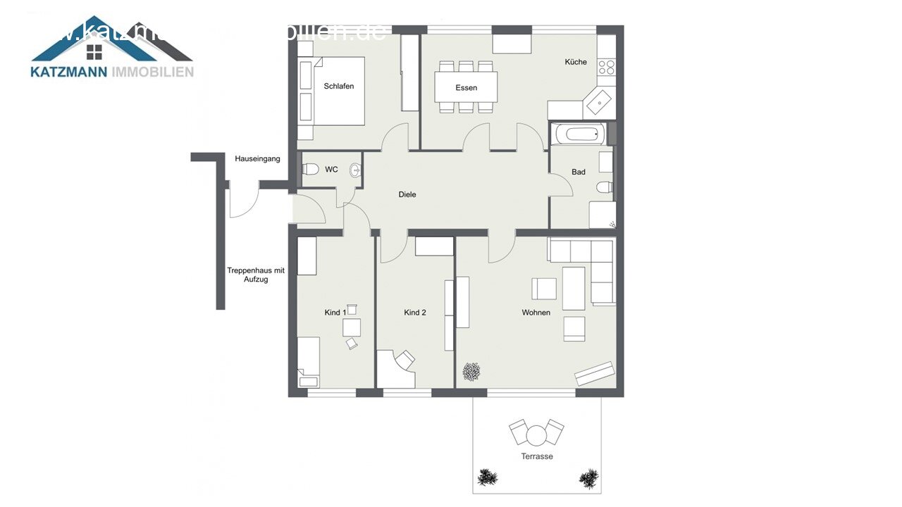 Wohnungsgrundriss