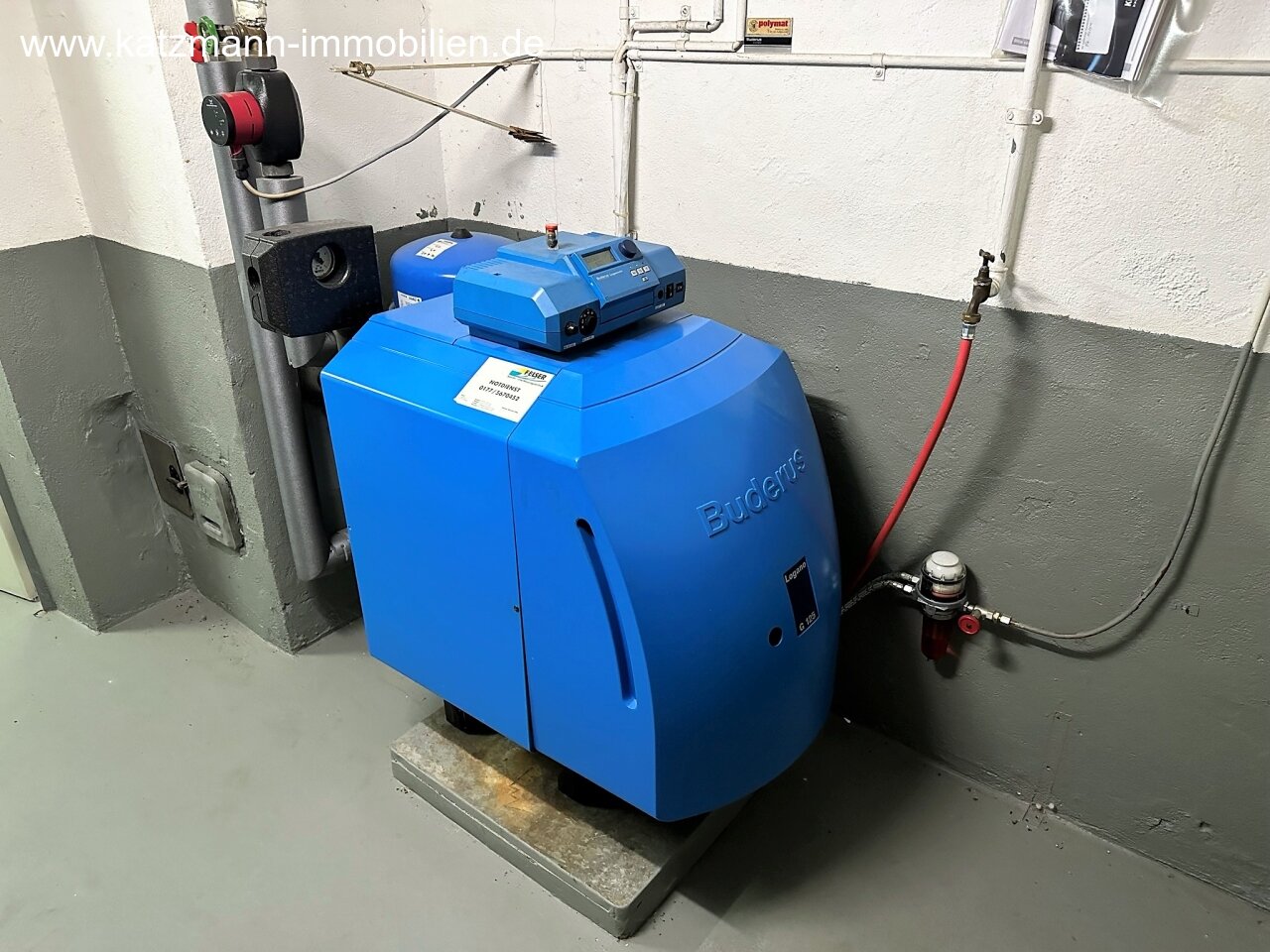  Öl-Heizung (Buderus G 125 BE Eco) 