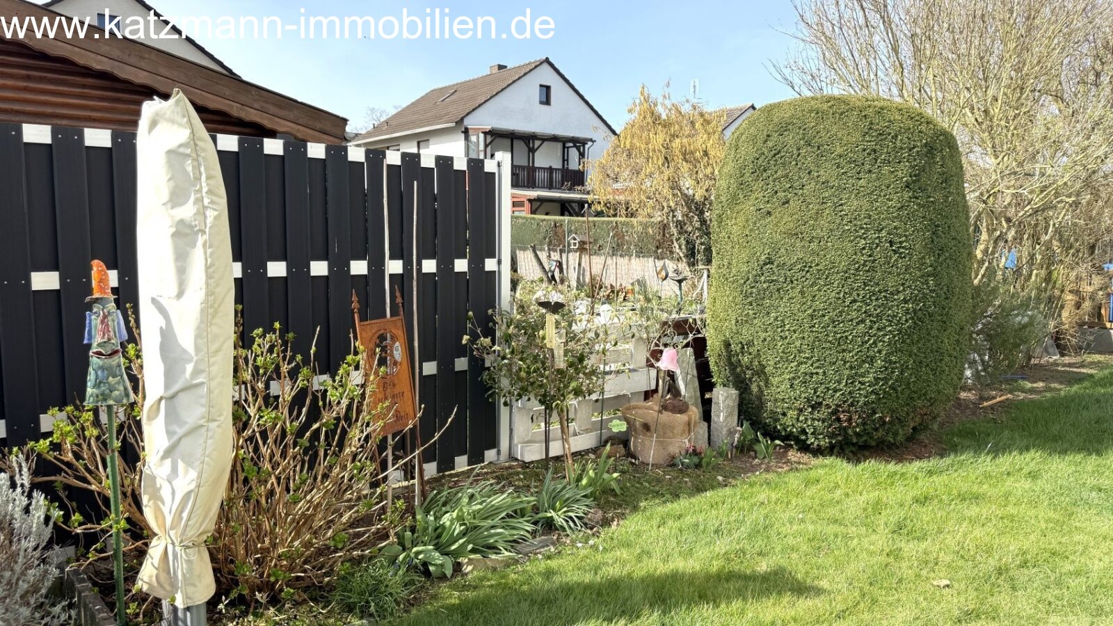 Gepflegter Garten
