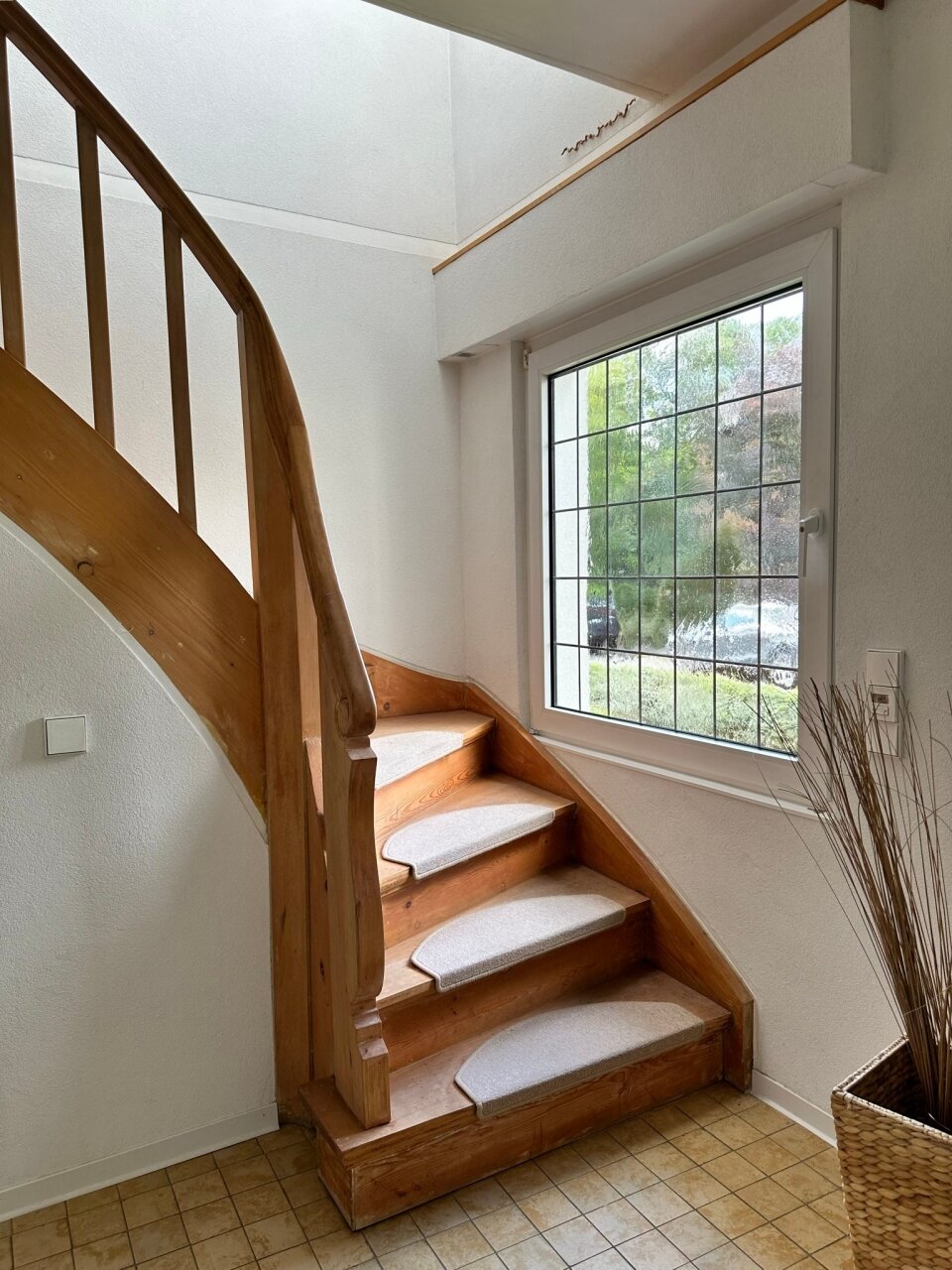 Treppe zum DG