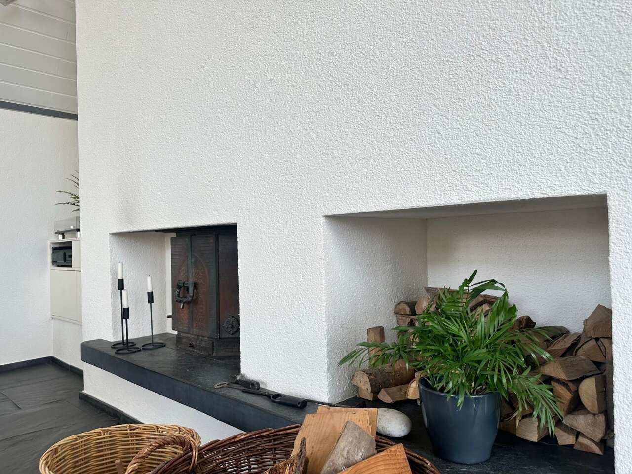 Studio im DG mit Kamin Studio im DG mit Kamin