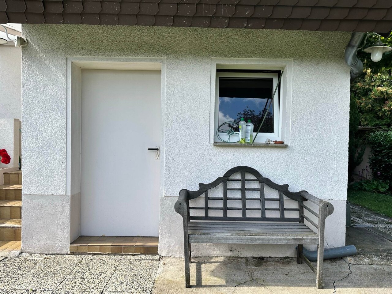 Raum für Gartenmöbel