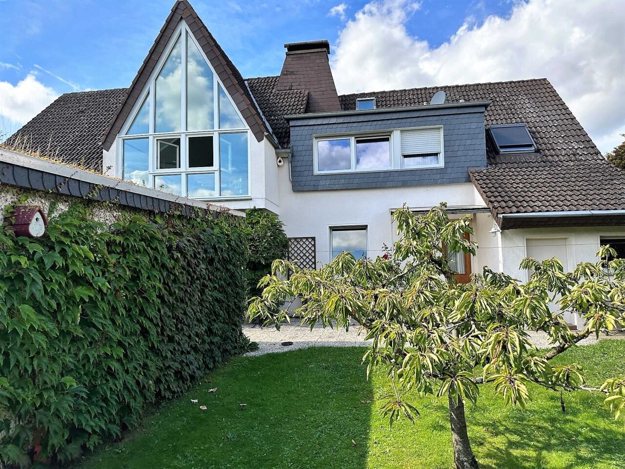 Rückwärtiger Blick aufs Haus