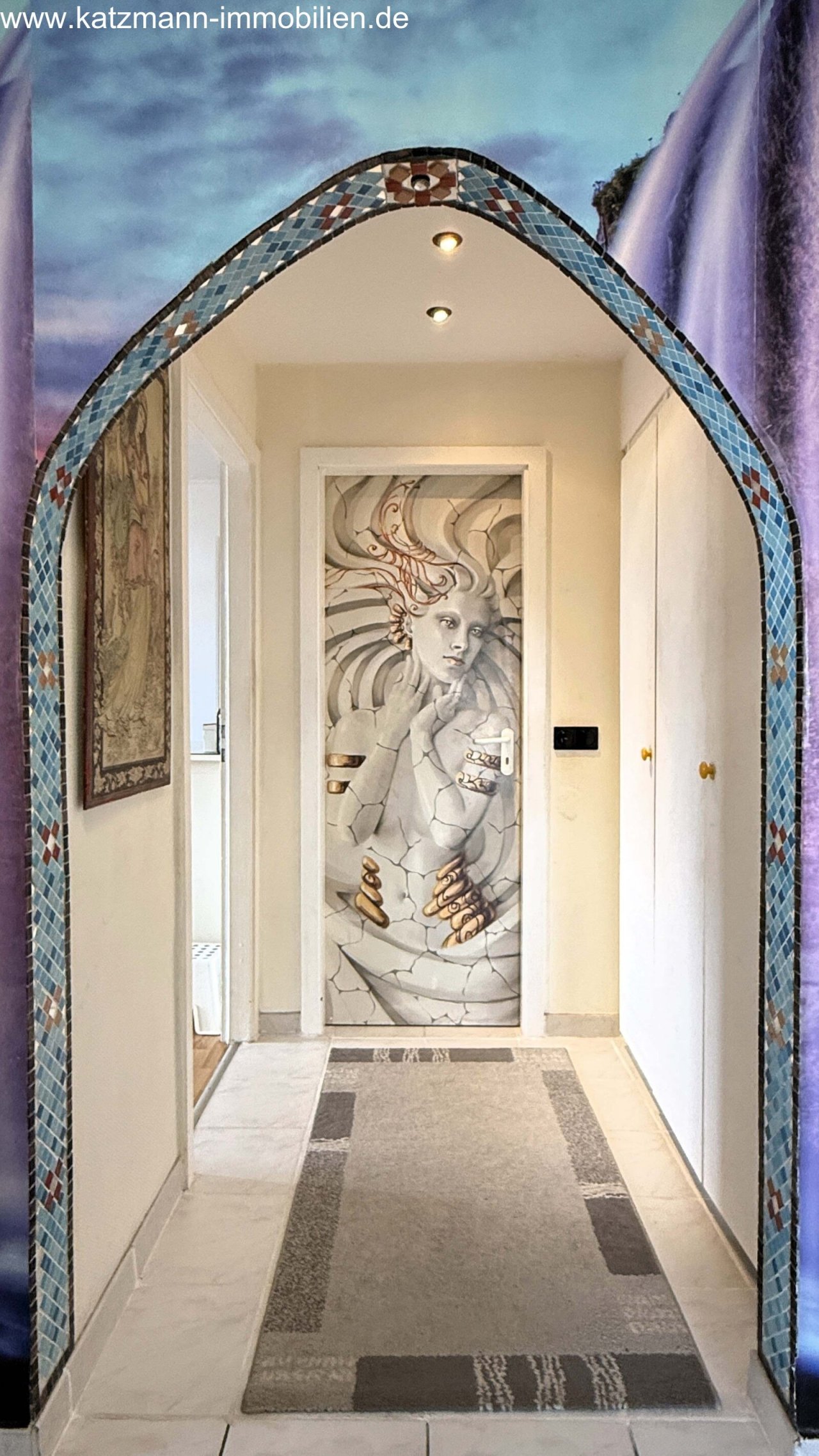 Durchgang zum Badezimmer/Schlafzimmer