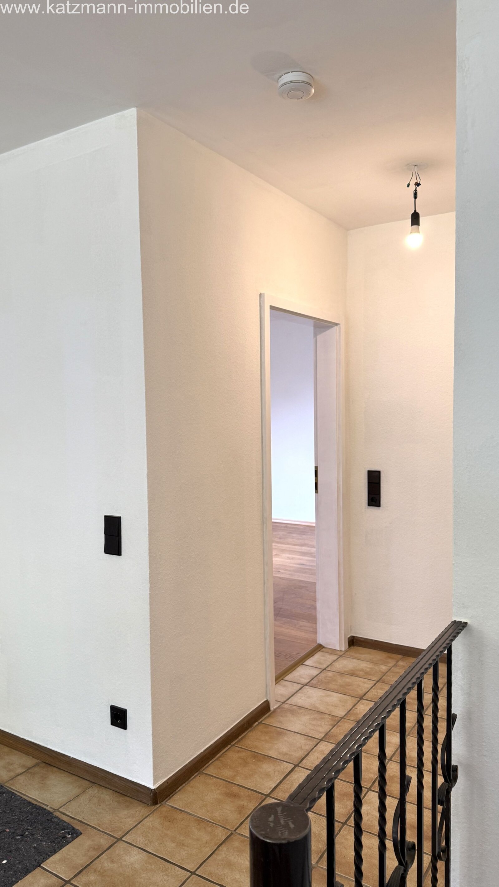 Blick auf Schlafzimmer 
