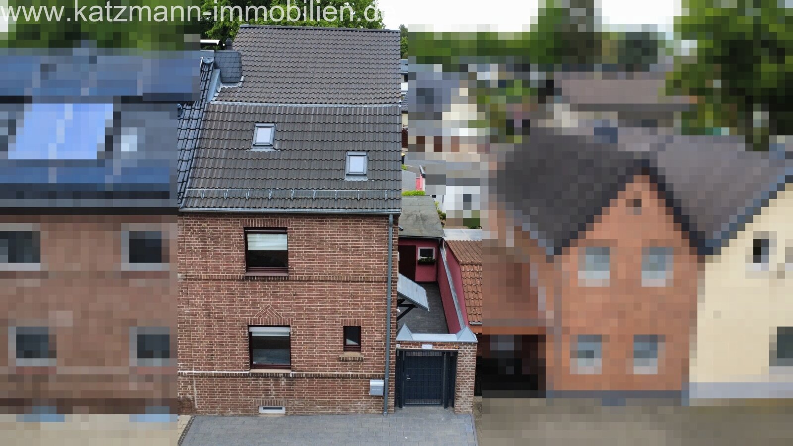 Drohnenansicht vorne
