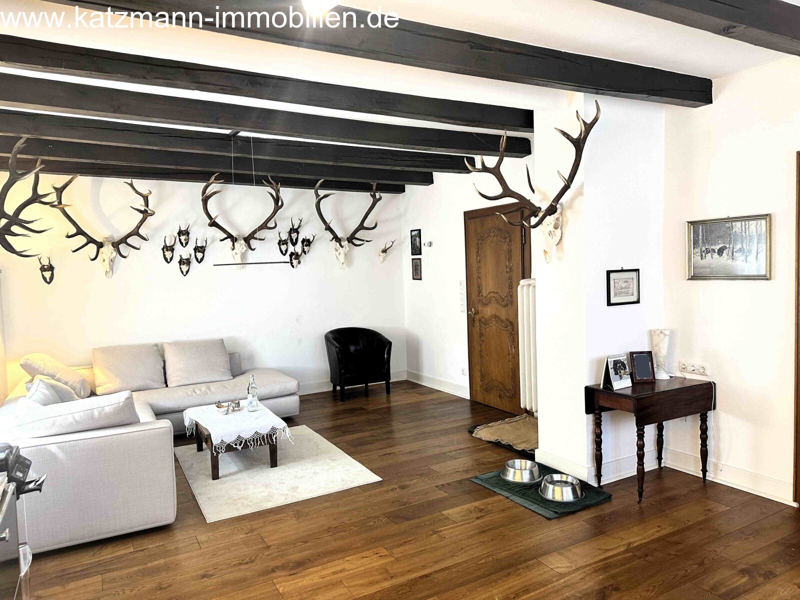 2 houses: a representative residential building, holiday apartment, doctor's office, and double garage (approximately 571 m² gross living area/net floor area) for sale