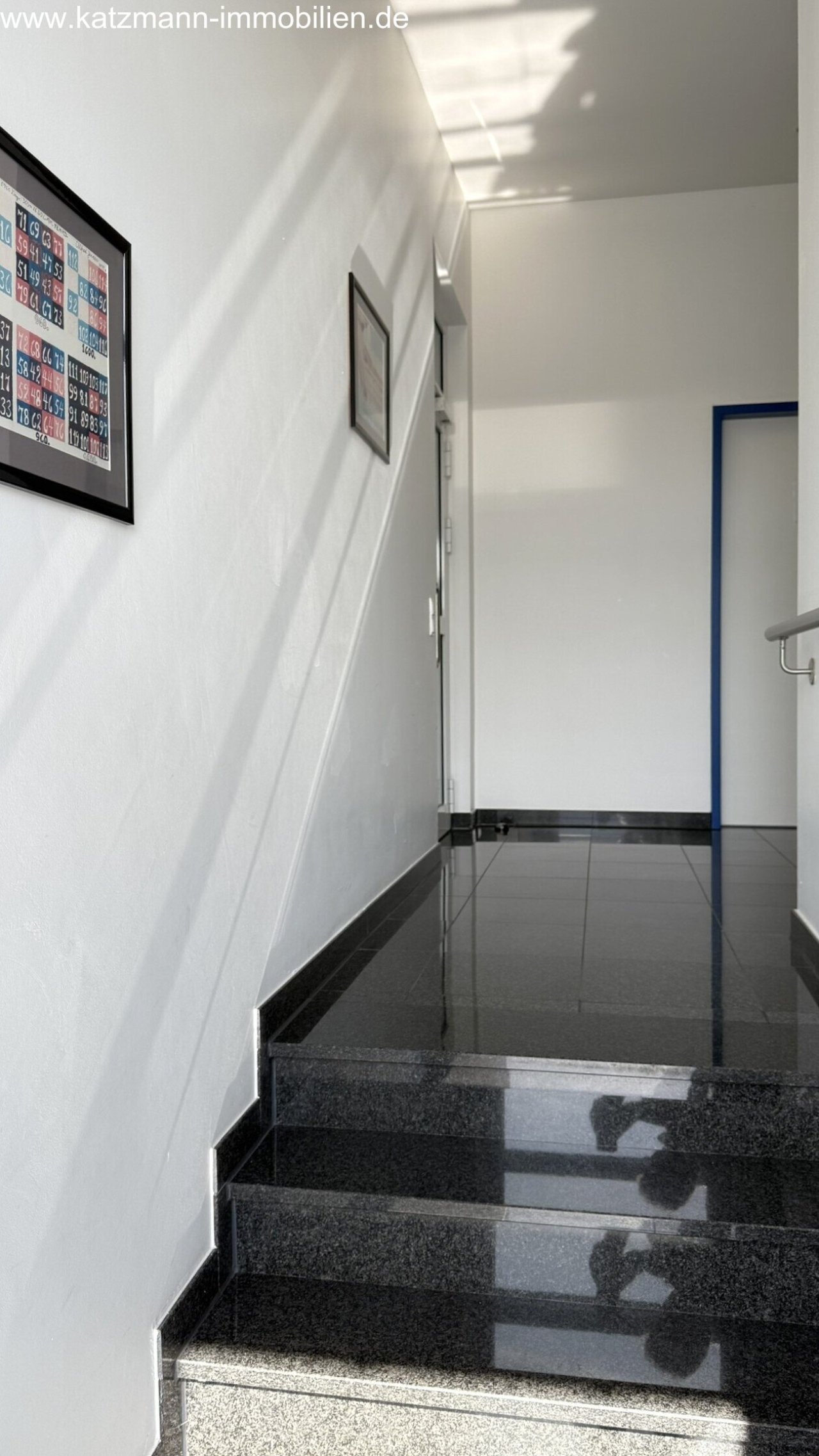 Treppe zum Staffelgeschoss