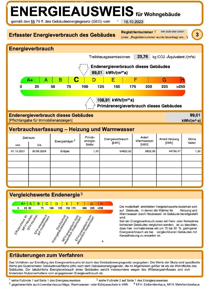 Energiekennziffer ''C''
