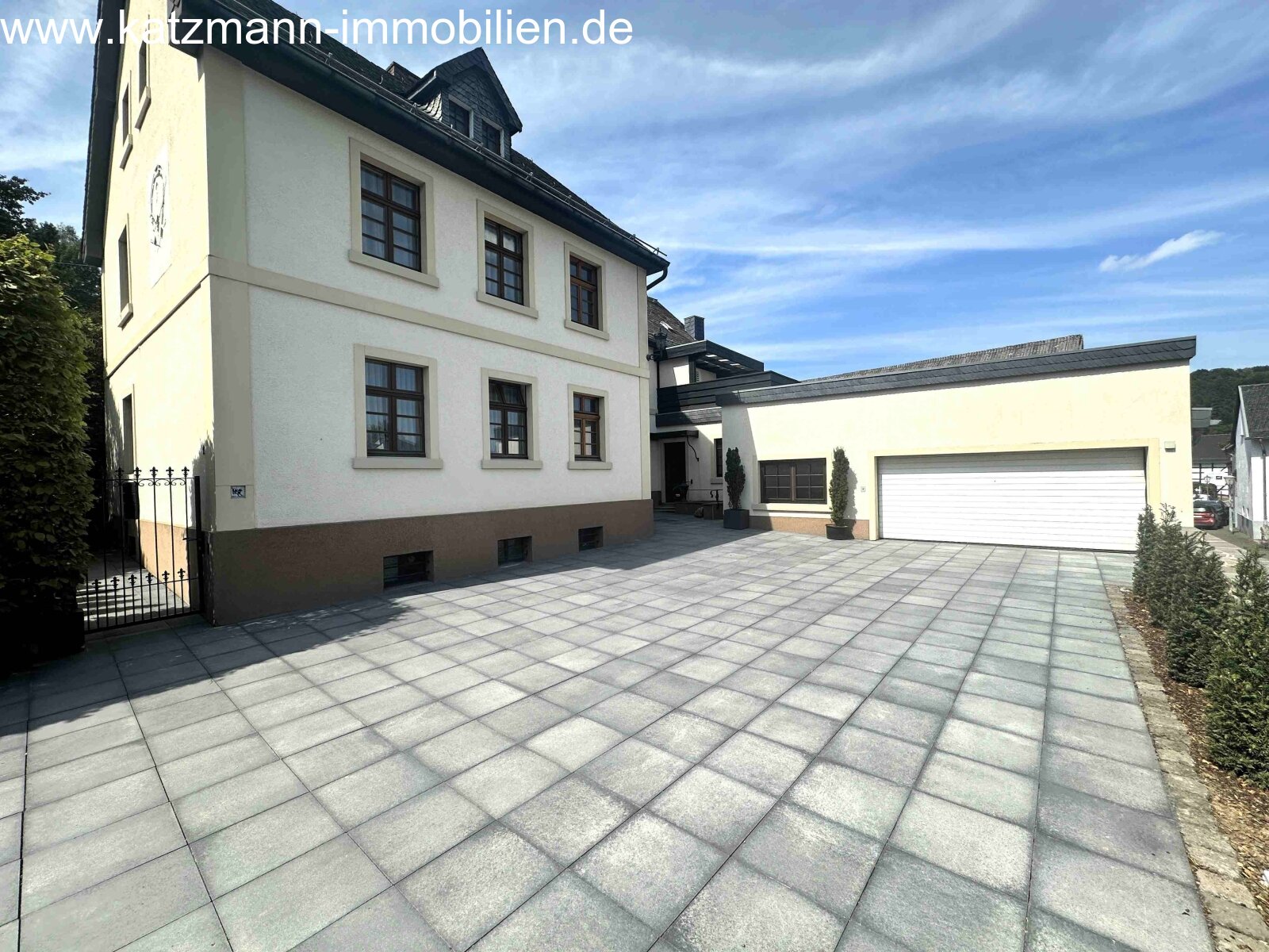 2 casas: vivienda representativa, apartamento de vacaciones, consulta médica y garaje doble (aproximadamente 571 m² de superficie útil/total) en venta