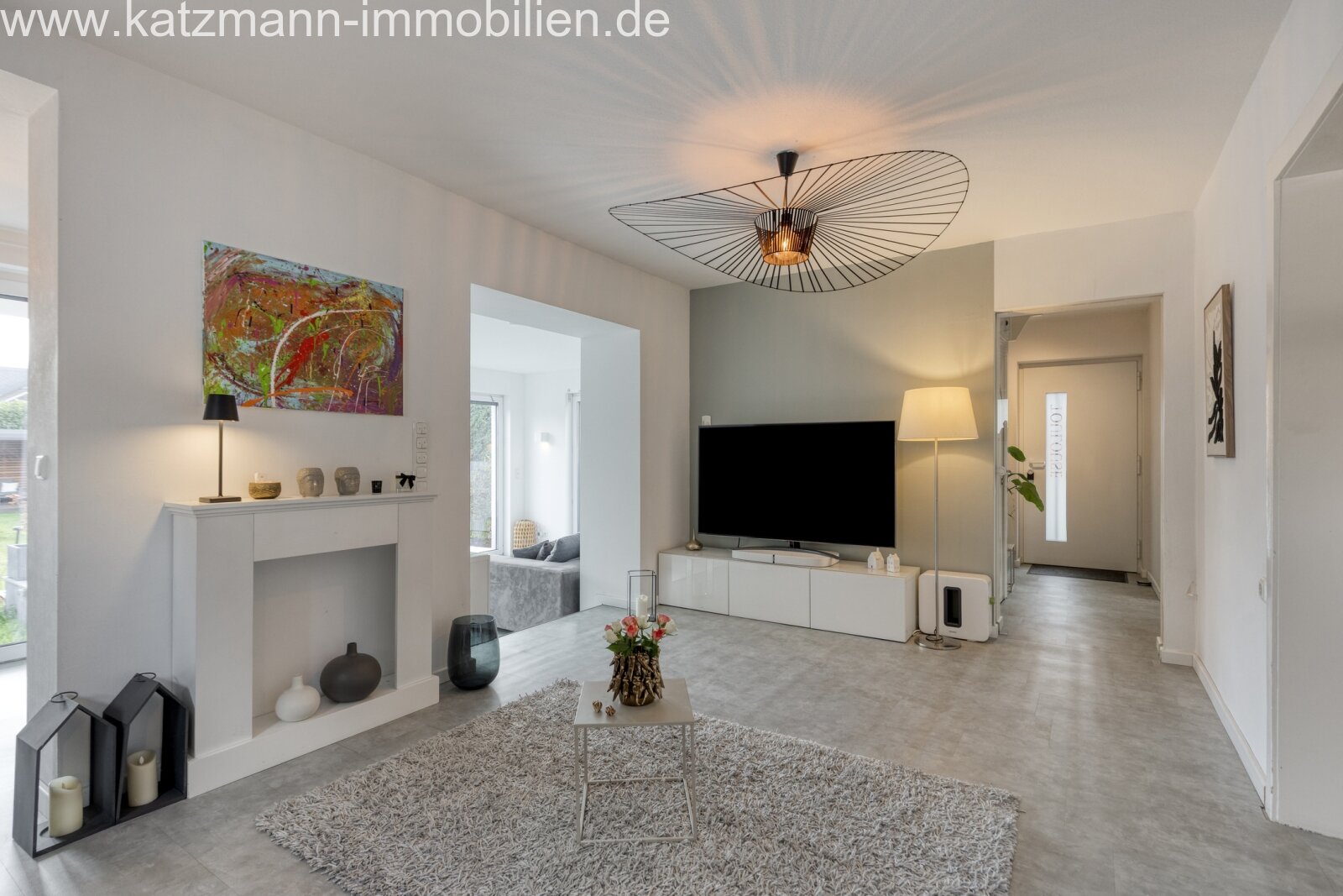 Wohnzimmer - weitere Perspektive