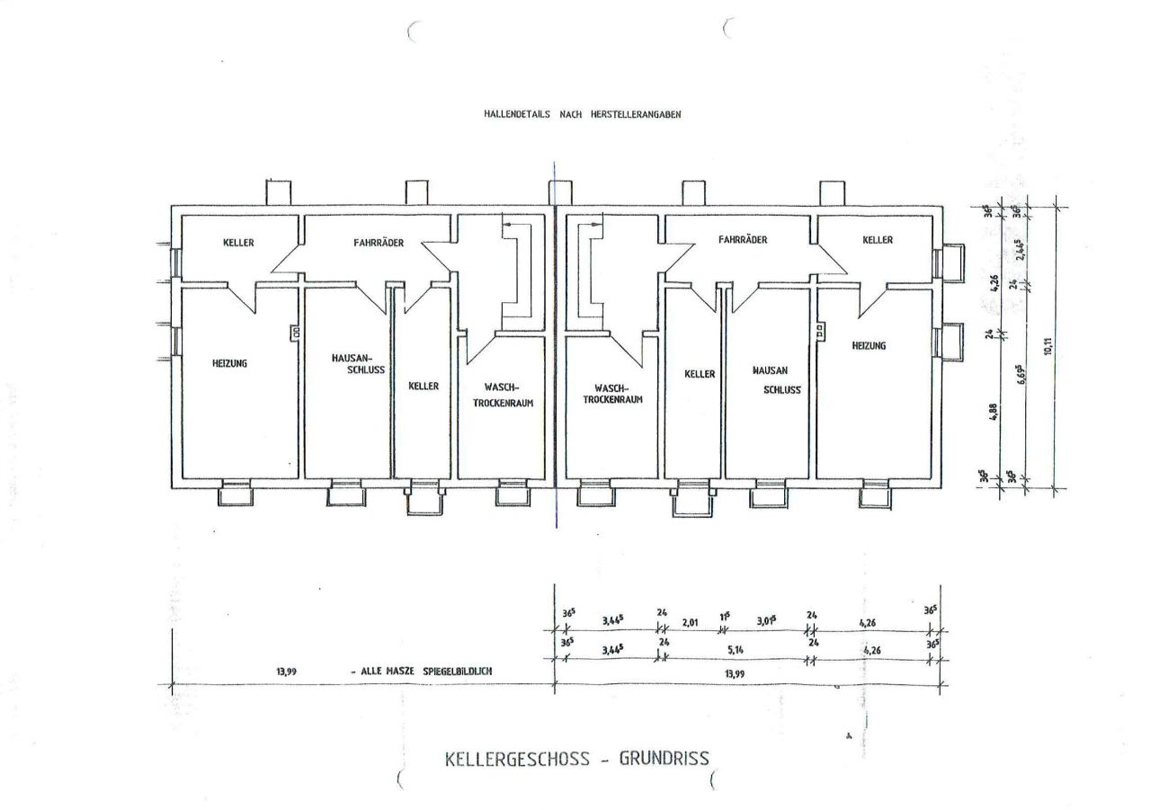 Grundriss Kellergeschoss