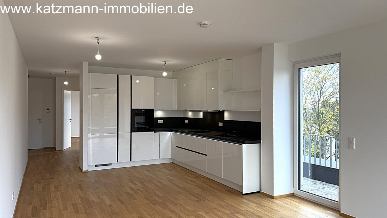 Moderne L-Lüche inkl. aller Geräte