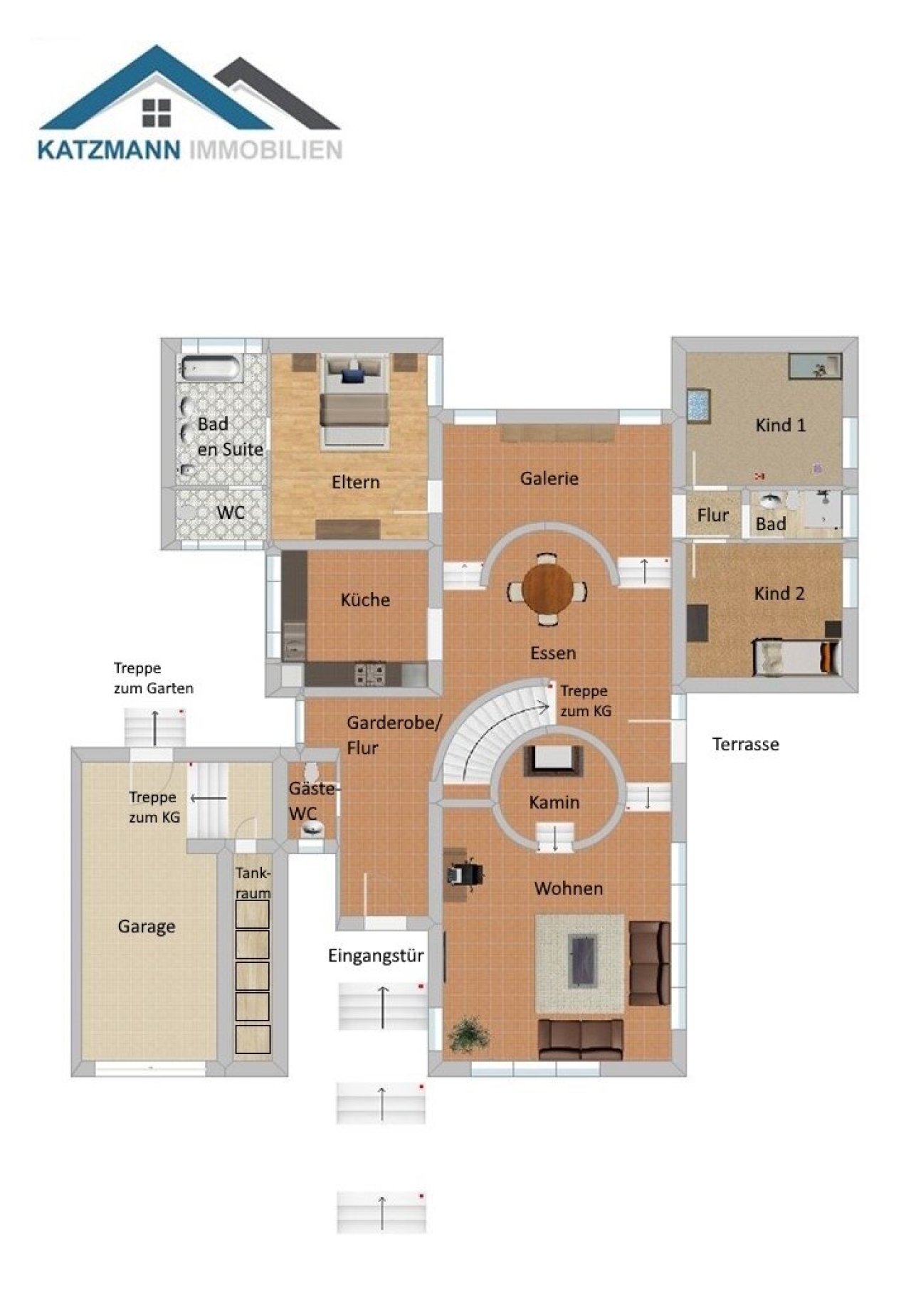 Grundriss Erdgeschoss 