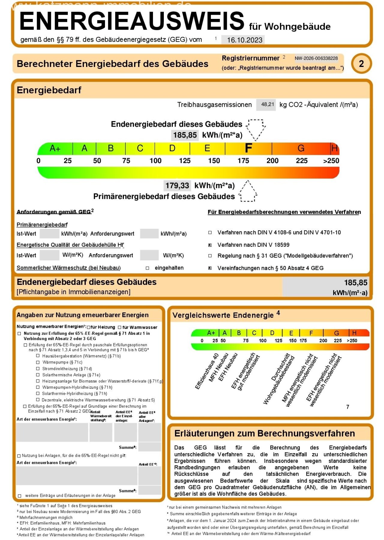 Energieausweis Kennziffer