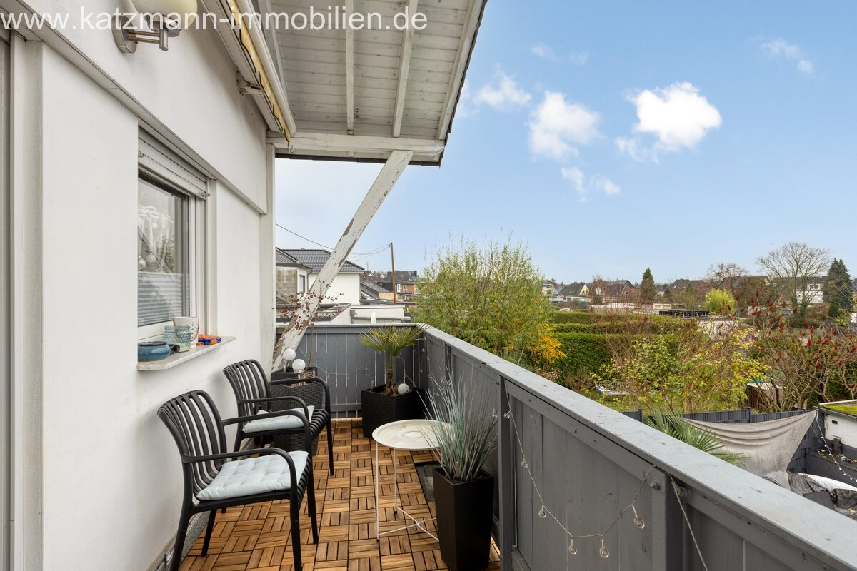 Balkon mit Fernblick
