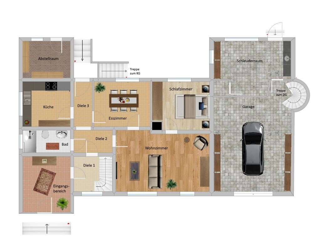 Wspaniały dom jednorodzinny/dwurodzinny ze niezwykłym studiowaniem i działką o powierzchni około 893 m² na sprzedaż w pobliżu centrum!