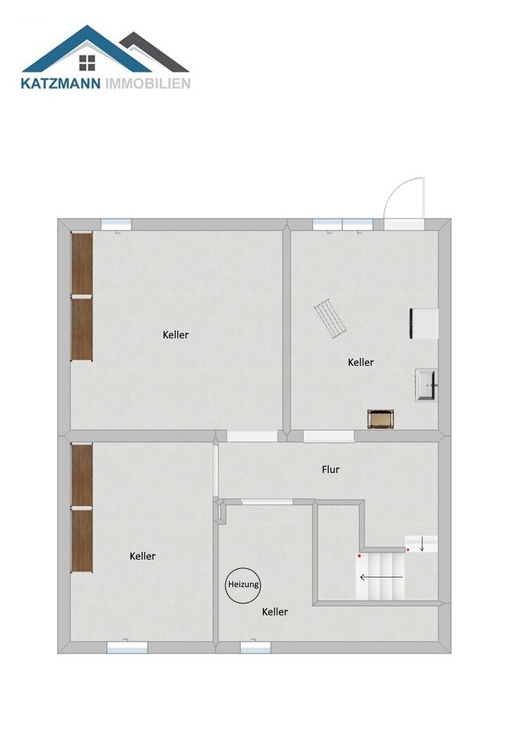 Freistehendes Einfamilienhaus mit großem Garten zu verkaufen