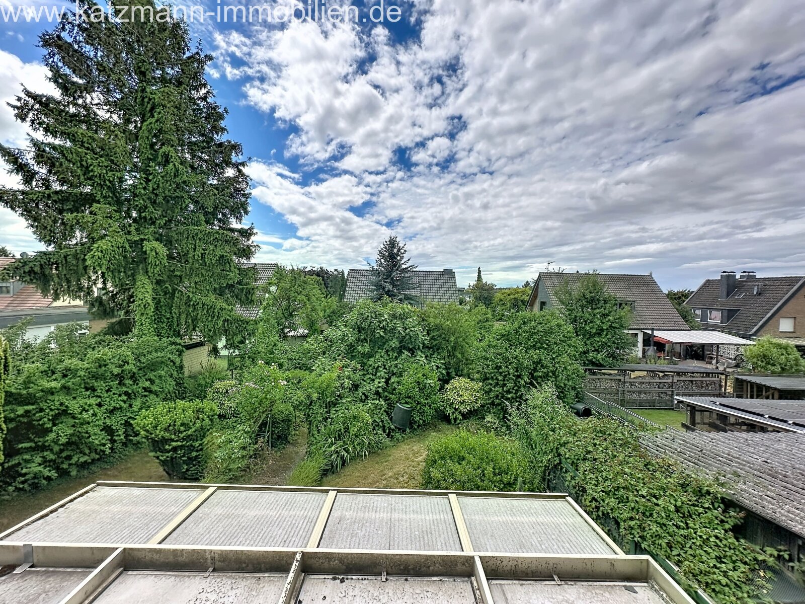 Sicht aus dem Balkon