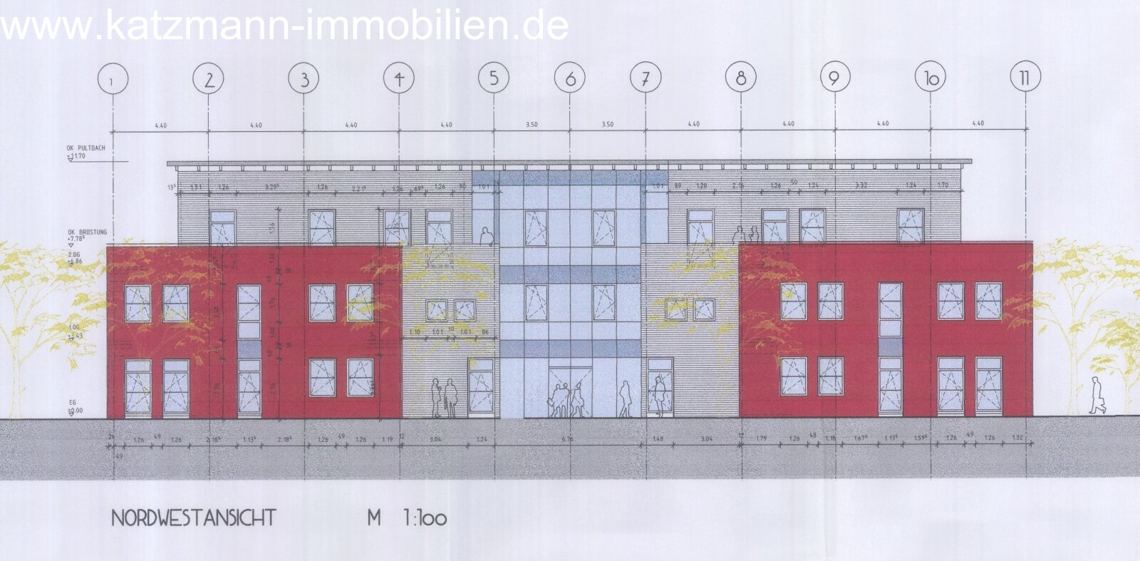 Exklusives Büro-/Verwaltungs-/Schulungsgebäude mit Staffelgeschoss u. großem Grundstück (3.001 m²) zu verkaufen