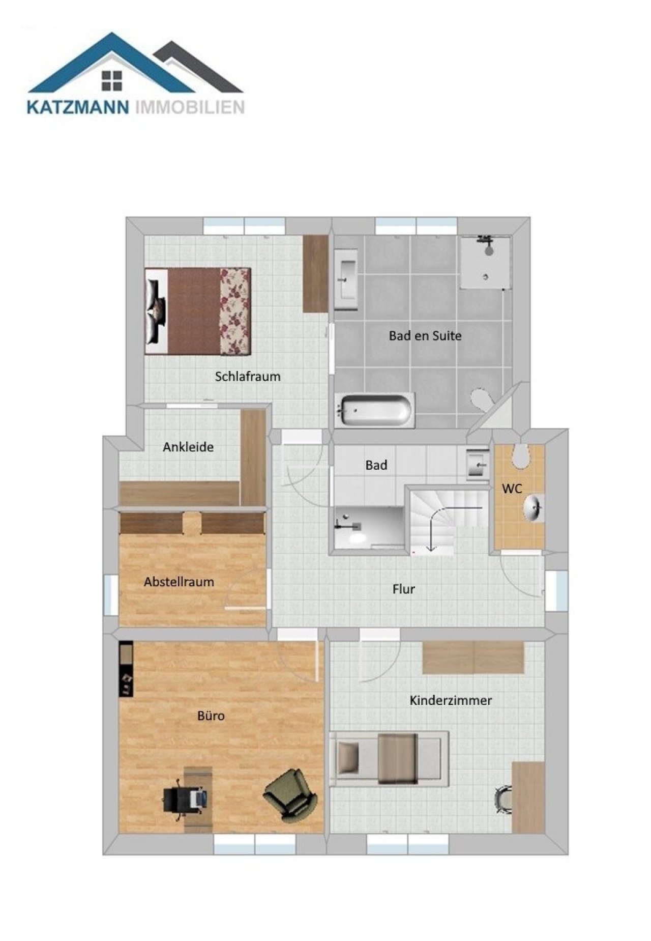 Grundriss Obergeschoss